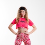 Cropped Poli FitDance - Feminino ROSA CLARO