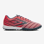 Chuteira Society Umbro Velocita Elixir Club - Adulto VERMELHO