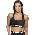 Top Fitness Run More Sporty Set - Feminino PRETO