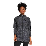 Jaqueta Parka Fila Printed - Feminina PRETO