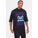 Camiseta Nba Armonial Charlotte Hornets - Masculina PRETO