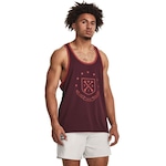 Camiseta Regata de Treino Under Armour Project Rock Gym - Masculina MARROM