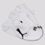 Kit Meia Puma Sapatilha Invisível - 3 Pares - Feminina BRANCO