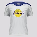 Camisa Nba Los Angeles Lakers Majestic - Infantil BRANCO