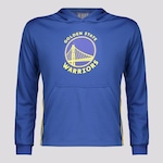 Blusão de Moletom Nba Golden State Rain - Infantil AZUL