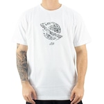 Camiseta Lost Lost Maniac - Masculina BRANCO