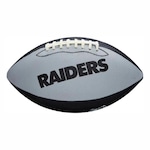 Bola de Futebol Americano Wilson Nfl Team Jr Las Vegas Raiders PRETO