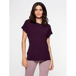 Camiseta Bodyforsure Serenity - Feminina VINHO