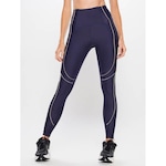 Legging Lisa Zip - Bodyforsure - Feminina MARINHO/CINZA/AMAREL