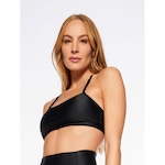 Top Bodyforsure Alça Reta Liso 360 - Feminino PRETO