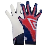 Luva de Goleiro de Futebol de Campo Umbro Neo League AZUL/VERMELHO