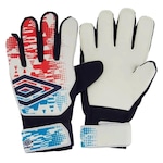 Luva de Goleiro de Futebol de Campo Umbro Formation Jr - Infantil BRANCO