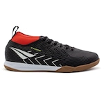 Chuteira Futsal Penalty Storm Y-3 - Adulto PRETO/VERMELHO