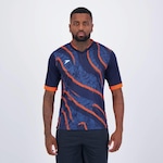 Camisa de Goleiro Poker Fenix Ii - Masculina AZUL ESCURO