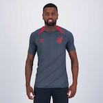 Camisa do Athletico Paranaense 2024 Umbro Aquecimento - Masculina CINZA