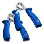 Hand Grip Gold Sports Comet Fit Mola de Aço - 3mm - 2 unidades AZUL