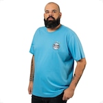 Camiseta do Grêmio Surf Center Oficial Classic Plus Size - Masculino AZUL