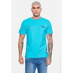 Camiseta Onbongo Turquesa - Masculina AZUL