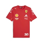 Camiseta Puma Scuderia Ferrari Leclerc - Masculina VERMELHO