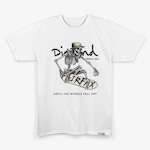 Camiseta Diamond Skull Tail Grab - Masculina BRANCO