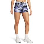 Shorts de Treino Under Armour Heatgear Authentics Printed - Feminino AZUL