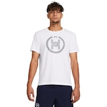 Camiseta Under Armour Run Anywhere - Masculina BRANCO