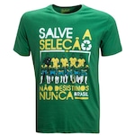 Camiseta Salve a Seleção Liga Retro - Masculina VERDE