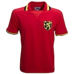 Camisa Bélgica 1960 Liga Retrô - Masculina VERMELHO