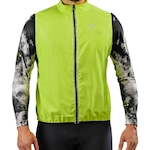 Colete Corta Vento Ciclismo Masculino Free Force Classic Amarelo Fluor