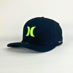 Boné Aba Curva Hurley Icon - Snapback - Adulto PRETO