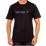 Camiseta Rip Curl Filter New Icon Tee - Masculina PRETO