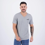 Camiseta Puma Ess V Neck - Masculina CINZA