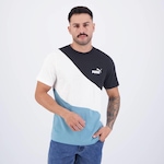 Camiseta Puma Power Cat - Masculina PRETO