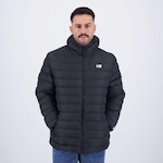 Jaqueta New Era Puffer Branded Logo Box - Masculina PRETO