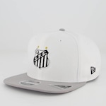 Boné Aba Reta New Era Santos 950 - Snapback - Adulto BRANCO