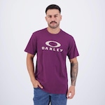 Camiseta Oakley o Bark Ss - Masculina ROXO