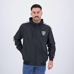 Jaqueta com Capuz New Era Nfl Las Vegas Raiders Windbreaker Ii - Masculina PRETO