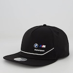 Boné Aba Reta Puma Bmw Motorsport Fb I - Snapback - Adulto PRETO