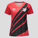 Camisa 1 do Athletico Paranaense 2024 Umbro - Feminina VERMELHO