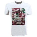 Camiseta Fluminense Quadrinhos Liga Retrô - Masculina BRANCO