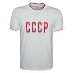 Camiseta Cccp Liga Retrô - Masculina BRANCO