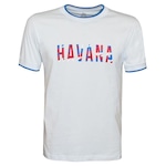 Camiseta Liga Retrô Havana - Masculina BRANCO