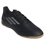 Chuteira Futsal adidas Deportivo III - Adulto PRETO/CINZA