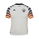 Camisa Vasco da Gama Kappa 2024 Aquecimento - Infantil BRANCO