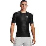 Camiseta de Compressão Under Armour Heatgear Iso-Chill - Masculina PRETO