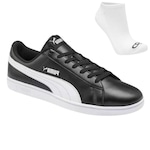 Tênis Puma Up + Meia - Masculino PRETO/BRANCO