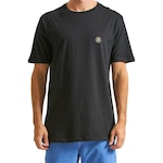 Camiseta Hurley Mini Circle Icon Wt24 Masculina Preto PRETO