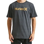 Camiseta Hurley O&O Solid Wt24 - Masculina CINZA ESCURO