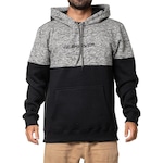 Blusão de Moletom com Capuz Quiksilver Keller Block - Masculino PRETO