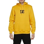 Blusão de Moletom Dc Shoes Canguru Dcshoecousa Sleeve - Masculino AMARELO